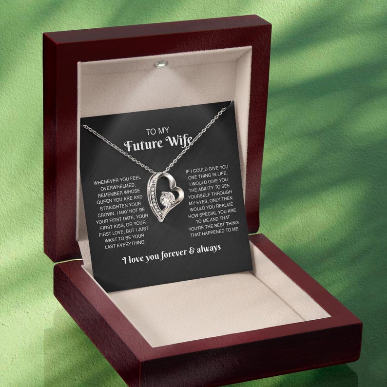 To My Future Wife Gift From Boyfriend To Fiancé, Bride-to-be | I’ll Be Your Last Love Message. Romantic Pre-wedding, Anniversary, Engagement image 8