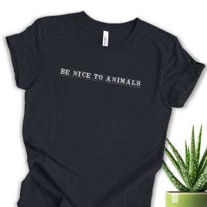Vegan Lifestyle Shirt Plant Based Message Tee Animal Rights Activism Wear Eco Friendly Graphic Design Unisex Comfort Fit Compassion Statement Clothing Ethical Fashion Choice Daily Wear Supporter Gift Item Minimalist Design Casual Activism