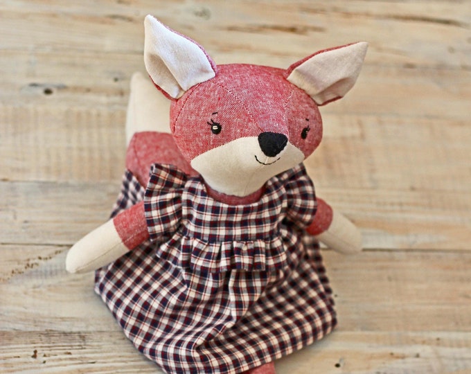 Fernie Fox Doll Sewing Pattern Etsy