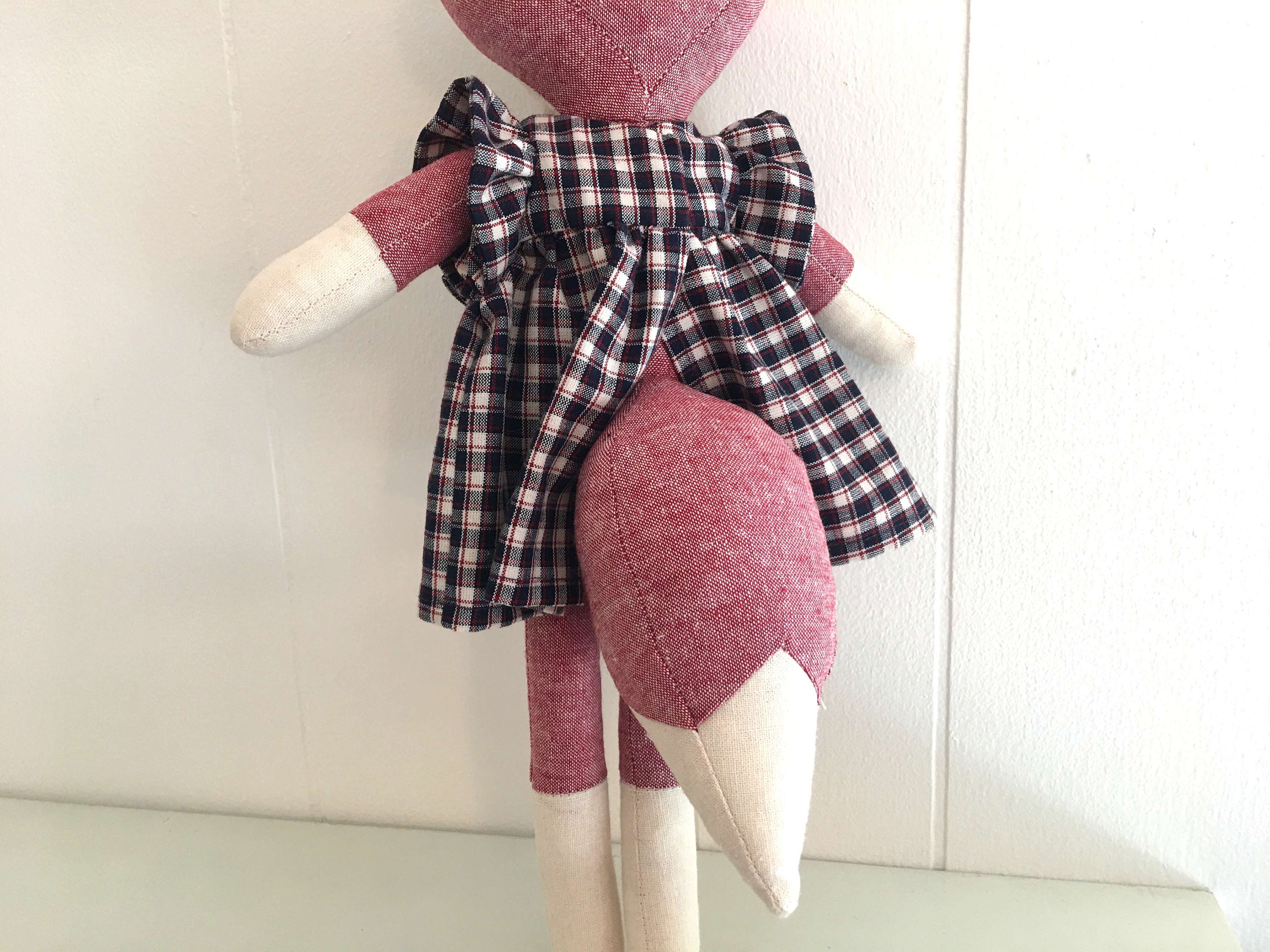 Fernie Fox Doll Sewing Pattern Etsy