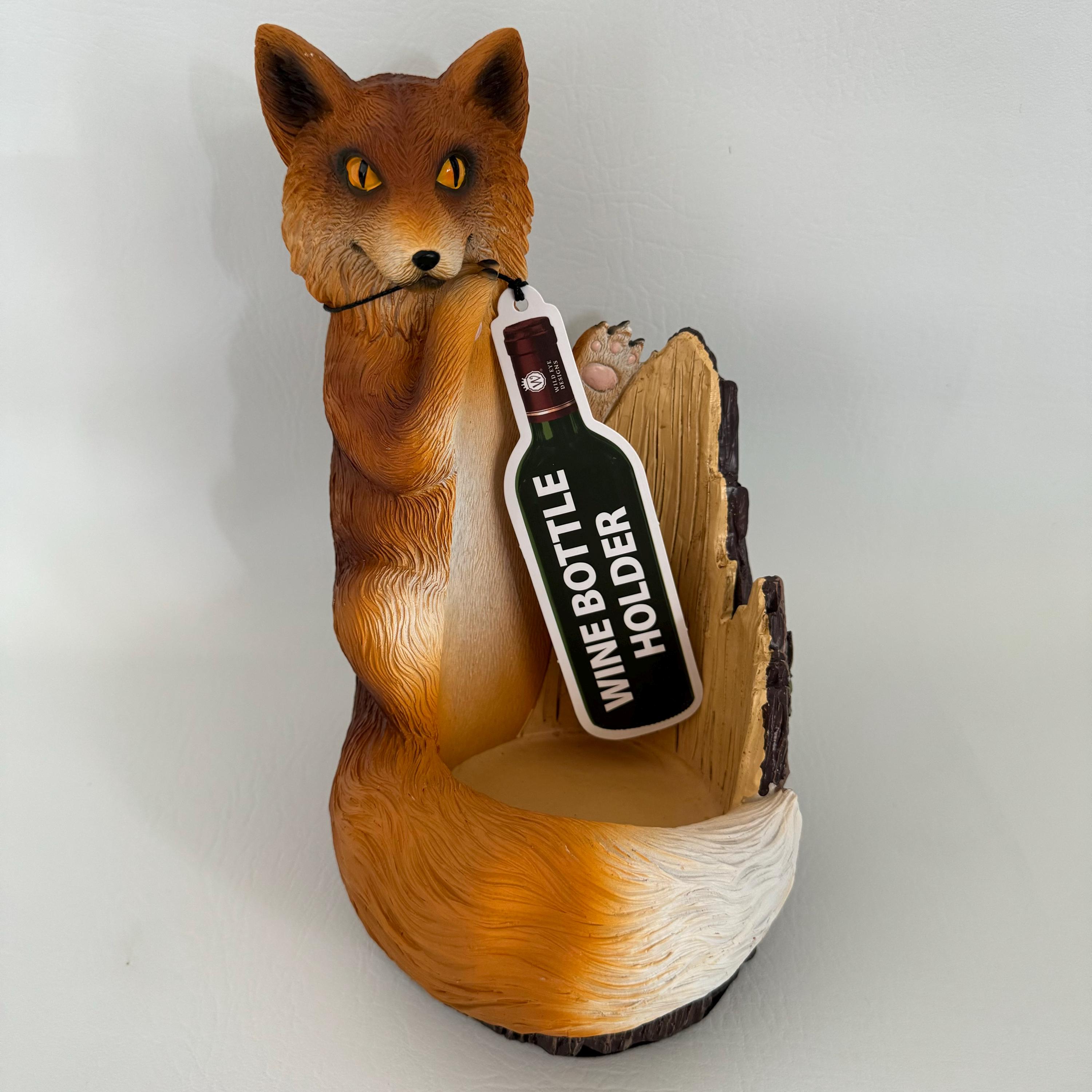 Fox Wine Bottle Holder New With Tags - Etsy