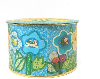 1981 Current CALICO Cookie Cutter Tin Box.