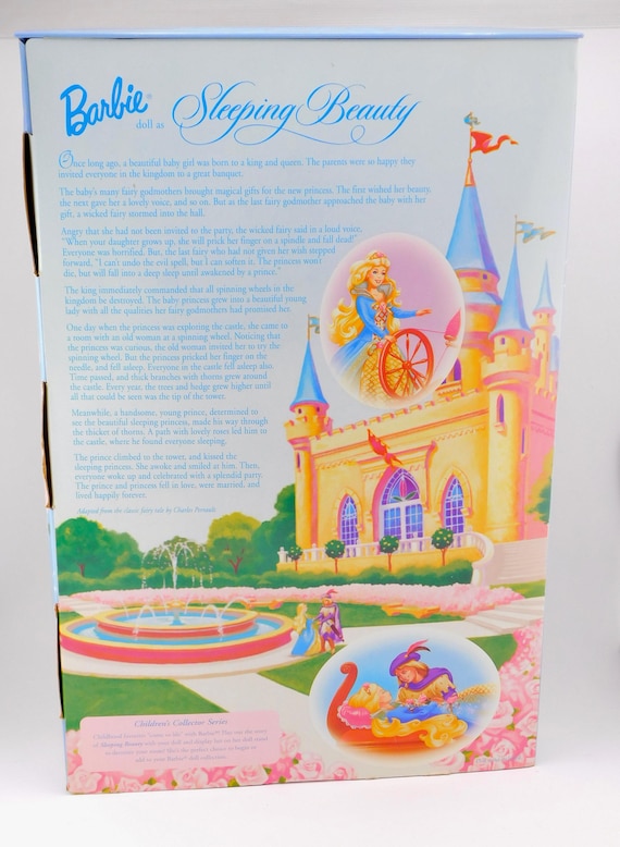 Vintage BARBIE Sleeping Beauty. 1990s. Original Boxed. - Etsy