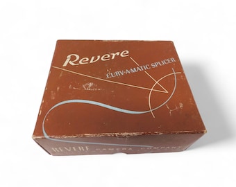 Revere Curve A Matic 8mm,  Movie Film Cutter Splicer in Original Box.