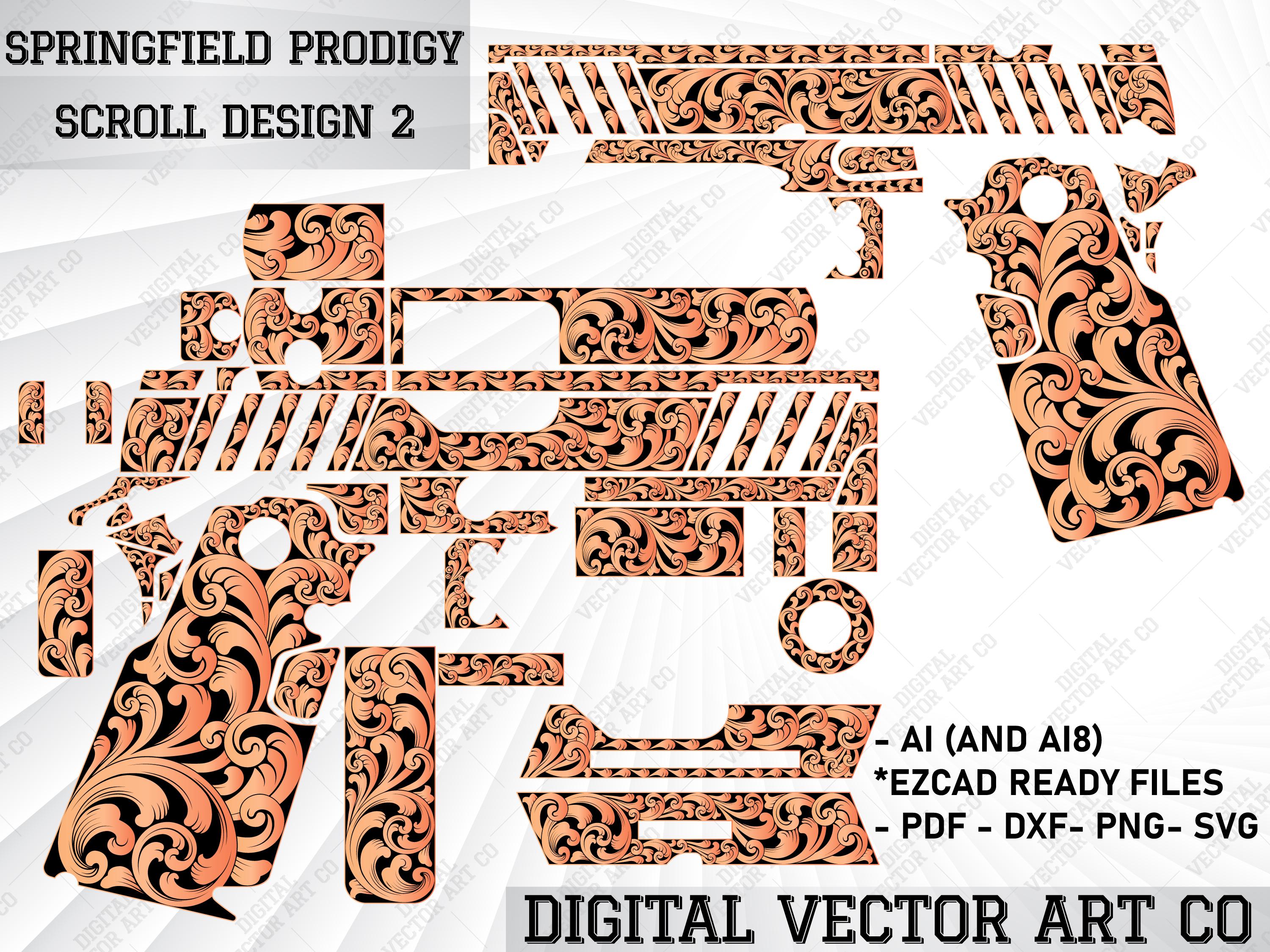 Springfield Prodigy Scrollwork | Springfield Customs Art Work