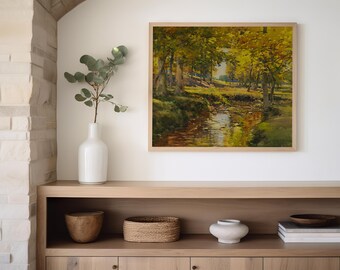 Vintage Herbst Landschaft Druck - William Henry Holmes Gemälde (digitaler Download)