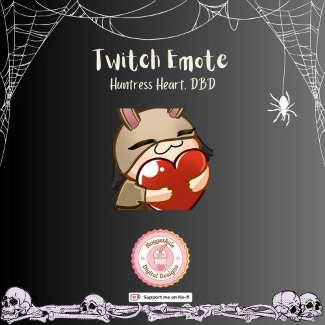 Huntress Heart Twitch Emote - Etsy Canada