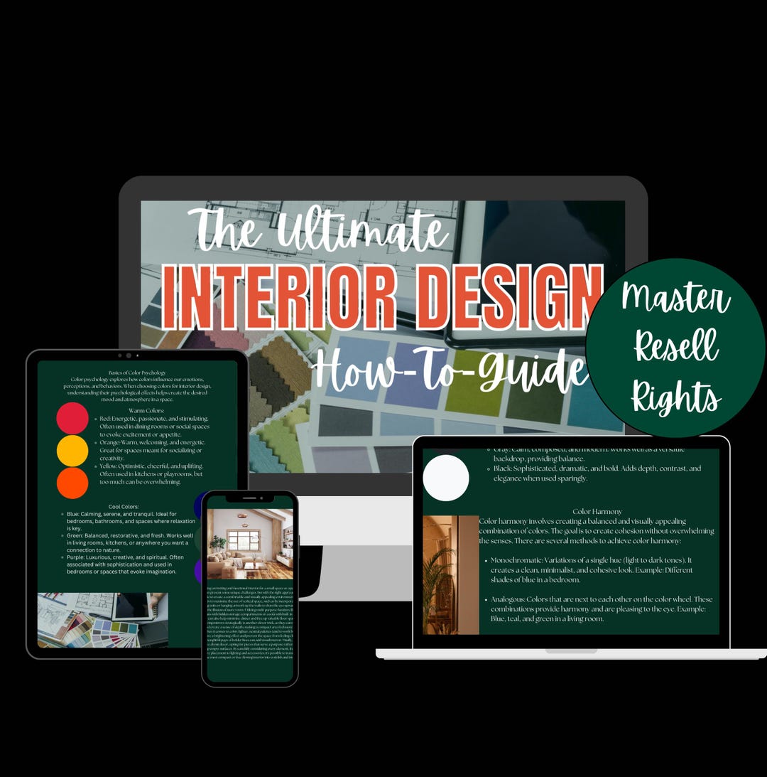 Interior Design How to Guide Step by Step Tips for Home Decor DIY ...