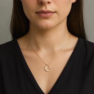 Delikatny turecki naszyjnik z półksiężycem, wisior „Ay Yildiz” platerowany 14-karatowym złotem, minimalistyczna, patriotyczna biżuteria z motywem indyka, prezent dla kobiet