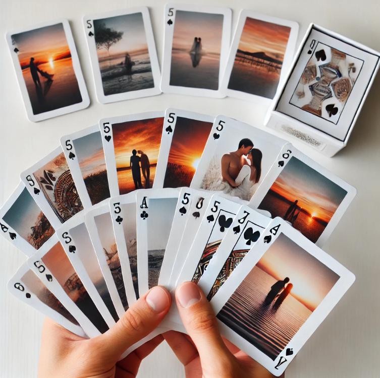 Custom Photo Playing Cards: DIY Canva Templates (56 Designs)