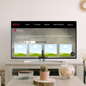 Plantilla de Canva/Presentación de Netflix, presentación de diapositivas de películas personalizadas para regalo, cumpleaños, aniversario, boda, revelación de género, compromiso.