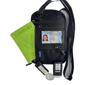 Funda para pasaporte de viaje con RFID