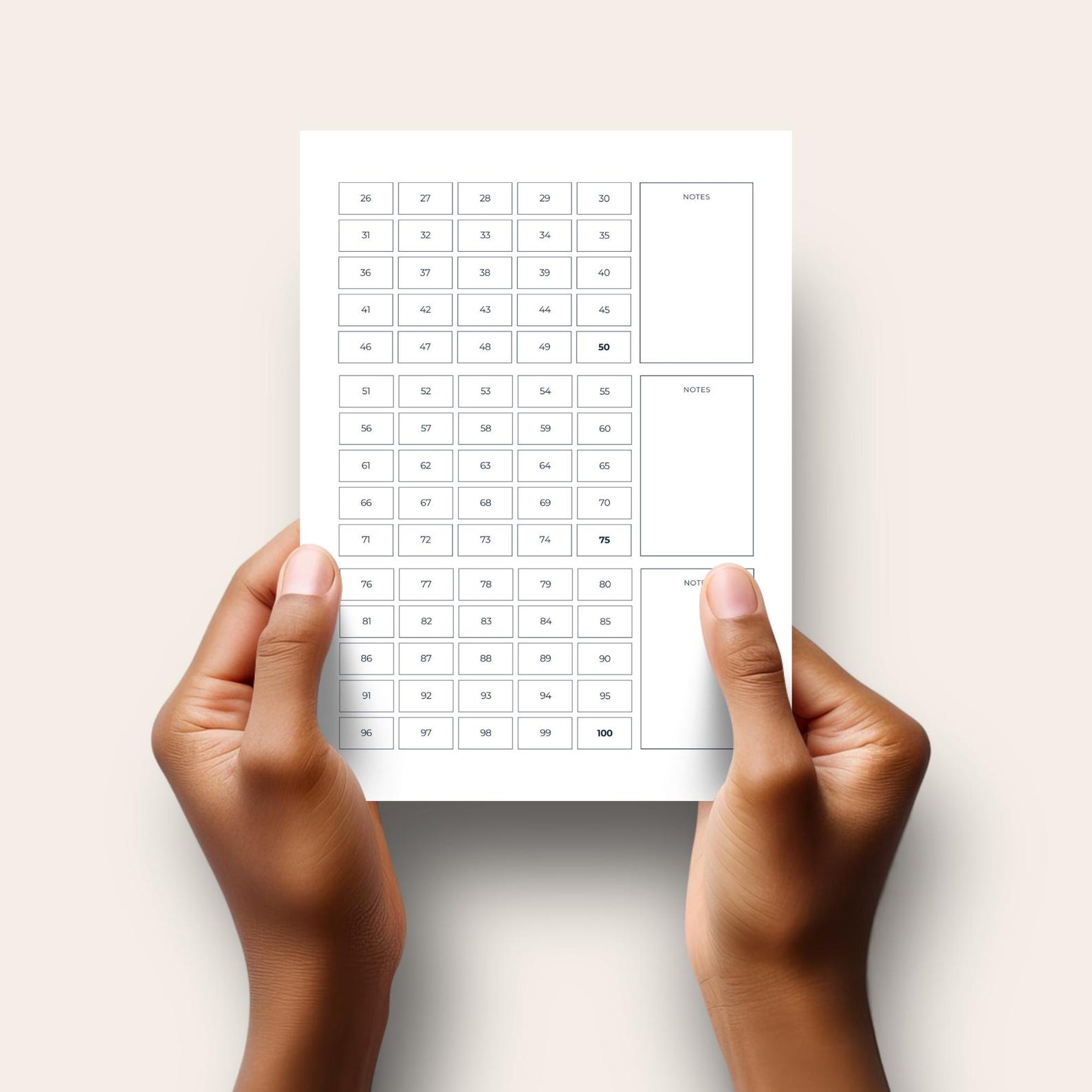 100 Day Writing Habits Tracker Printable, Goal Tracker for Authors ...