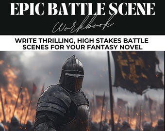 Fantasy-Roman-Schreibplan, Fantasy-Schlachtschrift, Epische Kampfszenen-Schreibanleitung, Kriegsszenen-Schreiben, Action-Kampfszenen schreiben