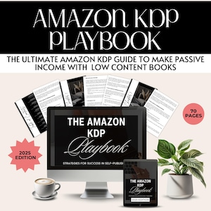 Guida Amazon KDP per principianti, autopubblicazione su Amazon, guida alla pubblicazione di contenuti a basso contenuto su KDP, strategia di successo su KDP, idee per libri a basso contenuto