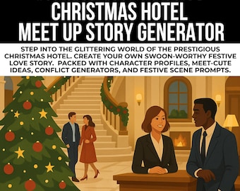 Love Story Prompts, Romance Meet-Cute Prompts, Holiday Creative Writing Prompts, Romance Plot Story Generator, Romance Story Outline
