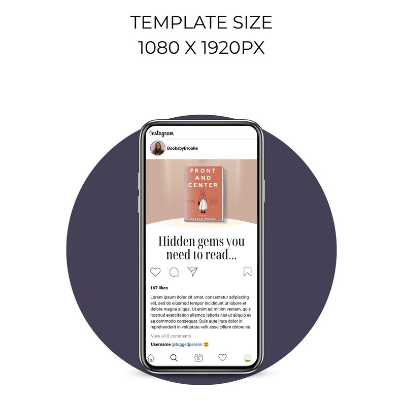 Booktok Video Posts, Bookstagram Reels, Book Club Social Media, Reels For Book Lovers, Editable template For Book Reviews, Book Recs image 10