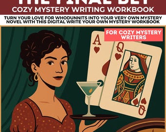 Write Your Own Mystery, Murder Mystery Whodunnit, Cozy Mystery Writing Workbook For Beginners, Writing Prompts, Scene Setting For Writers