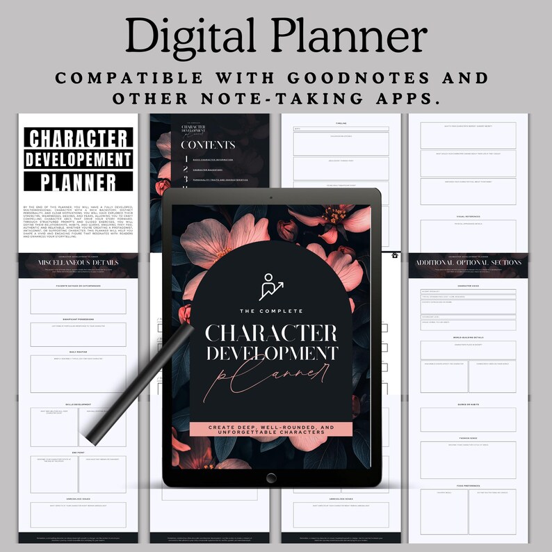 Character Arc Development, Writing Journal for Writers, Character ...