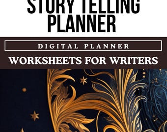 Planejador de narrativa digital para Goodnotes, guia de escrita de romance, caderno de brainstorming de enredo, esboço de enredo de romance, desenvolvimento de personagens