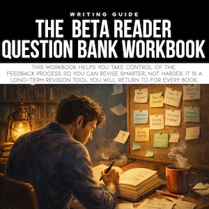 Preguntas para lectores beta, guía de retroalimentación de novelas, planificador de edición de novelas, revisión de manuscritos, lista de verificación de autoedición, revisión de ficción