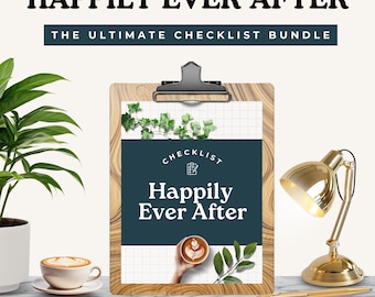 Happy Happy Ending Checklist, Liebes-Chart, Liste für das Ende der Geschichte, Romanplaner für das Ende der Geschichte, Checkliste für Autor und Autorin, Checkliste für Schriftsteller