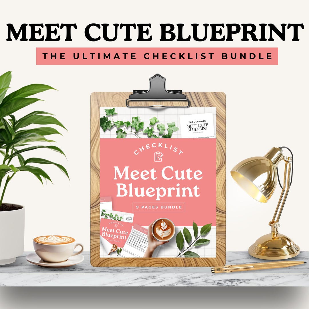 Meet Cute Scene Builder, Romance Writing Checklist, Romantic Scene ...