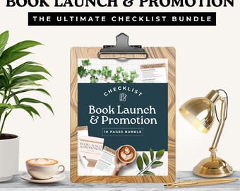 Checkliste zur Bucheinführung, Marketingplan für Indie-Autoren, Timeline zur Produkteinführung neuer Bücher, Kalender für Autoreninhalte, Checklisten für den Autor