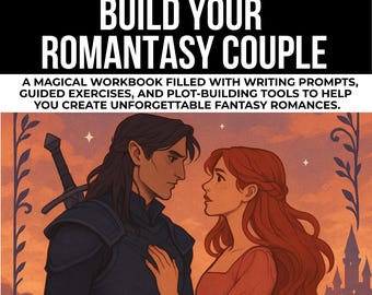 Romantasy Worldbuilding, Romantasy Writing Prompts, Fantasy Romance Writing, Romantasy Story Planner, Novel Plot Planner, Magical Romance