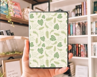Plants And Books Kindle Insert, E-Reader Case Insert, Kindle Decor, Book Club Gift, Bookworm Gift, Paperwhite Insert, Plant Mama, booktok