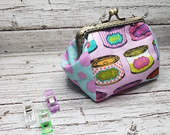 Rectangular clasp purse 4 inch pattern