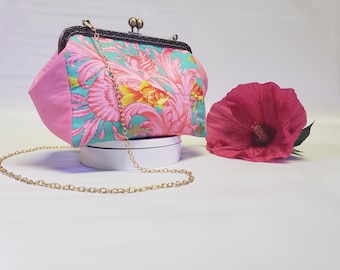 Clasp purse tula pink