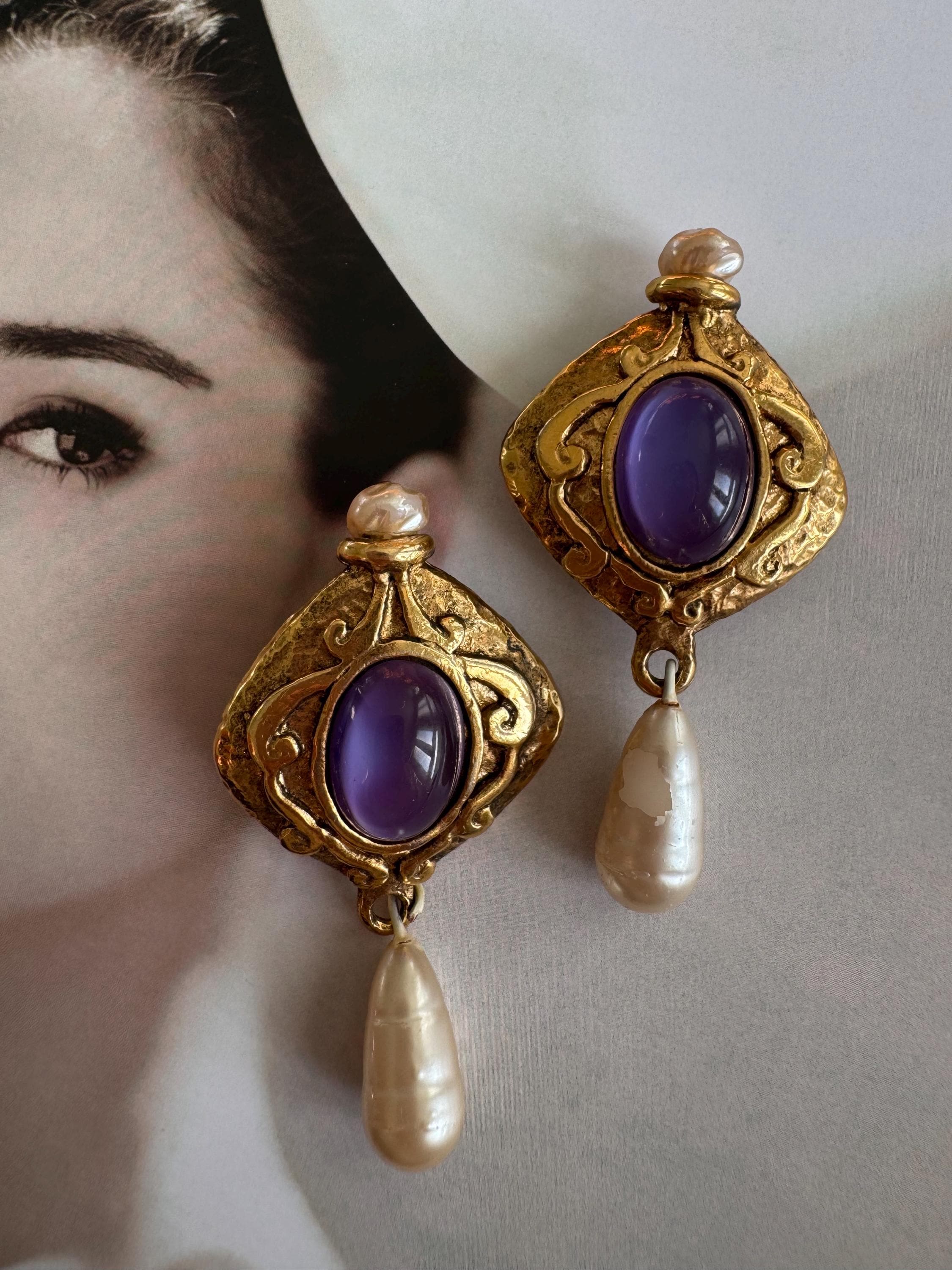 ungaro ヴィンテージ パールネックレス Ungaro Jewelry - Etsy