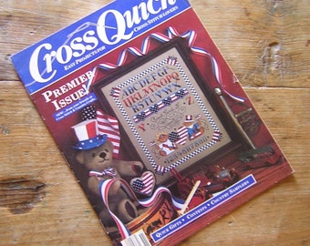 Vintage Cross Quick Patterns and Project Guide Premier Issue