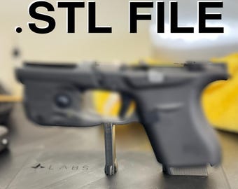 3D Printable Glock 43 Cleaning & Display Stand (STL File)