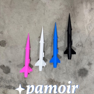 Bullpup 12-D Model Rocket Shell: Easy Assembly, Launch Lug Included