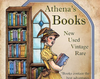 Athena's Books Art Prints