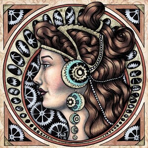Our Lady of the Gears Art Prints
