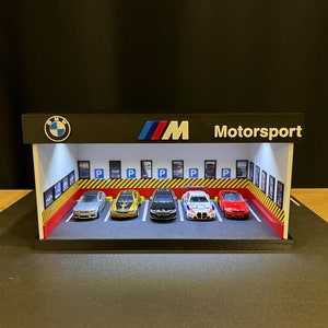 1/64 Scale BMW M Motorsport 5-car Garage Diorama - Etsy