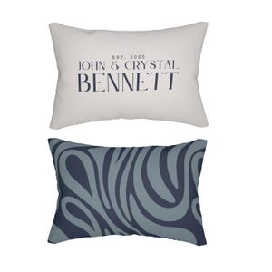 Custom Wedding Pillow, Gift for Couple, Wedding Gift for Bride, Wedding Gifts, Wedding Gifts for Couple, Custom Personalized Pillow