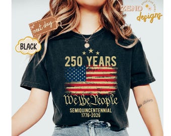Comfort Colors® Retro Usa 250 Shirt, Independence Day Shirt, Celebrate 250th Anniversary Shirt Usa Flag Tee, 4th of July Tee, Patriotic Gift