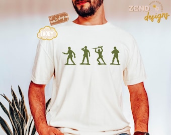 Comfort Colors® Army Toy Story Shirt, Toy Story Shirts, Toy Army Soldiers Shirt, Funny Toy Story T-Shirt, Hollywood Studios T-Shirt