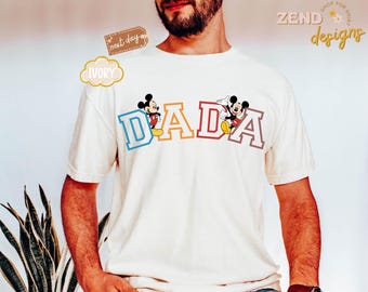 Comfort Colors® Disney Mickey Dada Shirt, Mickey Dad Shirt, Father's Day Shirt, Disney Family Shirt, New Dad Shirt, Disney Family Trip Shirt