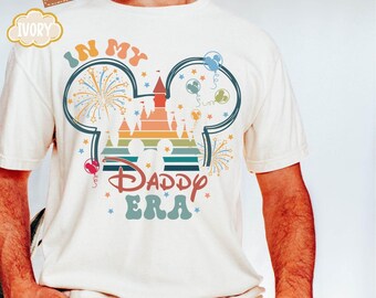 Comfort Colors® In My Disney Dad Era Shirt, Disney Dad Era Shirt, Gift for Dad, Father's Day Shirt,Disney World,Disneyland Trip 2025,Dad Tee