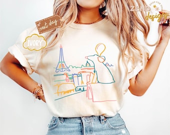 Comfort Colors® Little Chef Remy Shirt, Funny Ratatouille Chef T-Shirt, Just Here For The Snack T-Shirt, Pixar Ratatouille Tee, Remy Shirt