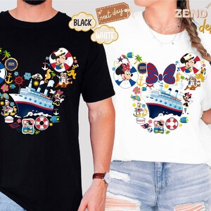 Komfortfarben Kundenspezifisches Disney Cruise Shirt, Disney Cruise 2025 Shirts, Benutzerdefinierte Disney Cruise Family Matching Shirt, Disney Cruise Group T-Shirts