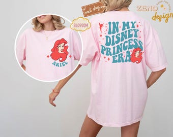 Disney Princess Shirt, In My Disney Princess Era Sweatshirt, Disneyworld Girls Trip Tee, Disneyland Vacation Shirt, Princess Matching Tee