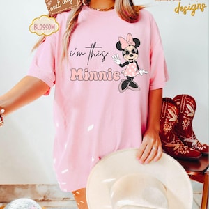 Comfort Colors I’m This Minnie Birthday Shirt, Disney Birthday Party, 3rd Birthday Gift, Disneyland Birthday Trip,Birthday Princess,Birthday