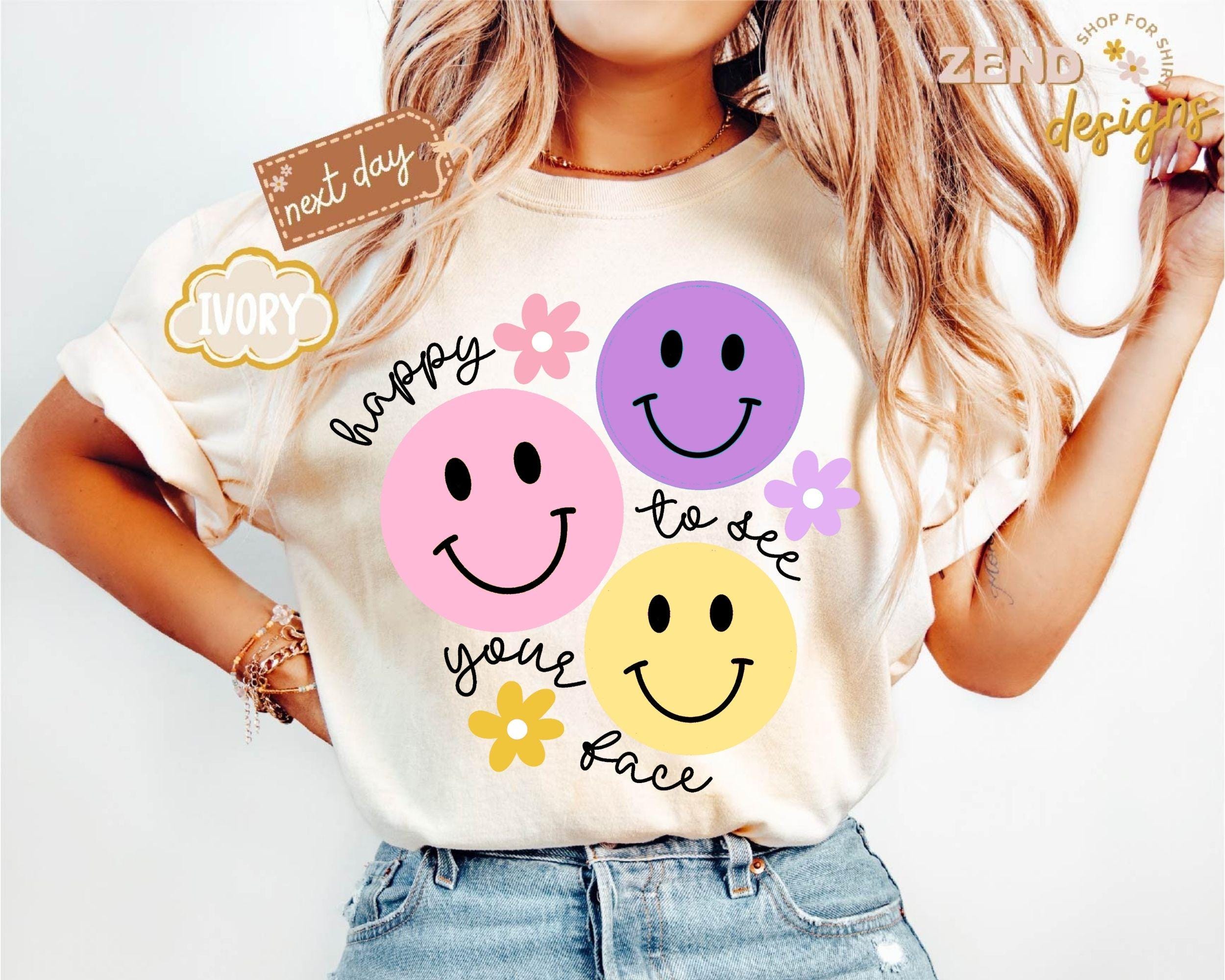 Comfort Colors® Teacher Shirt, Happy to See Your Face Shirt
