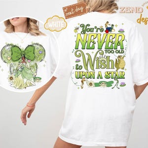 Comfort Colors® Disney Prinzessin Tiana Shirt, Schwarze Prinzessin und Frosch T-Shirt, Tiana Mini Ohren Shirt, Magic Kingdom Shirt, Prinzessin Schloss Shirt